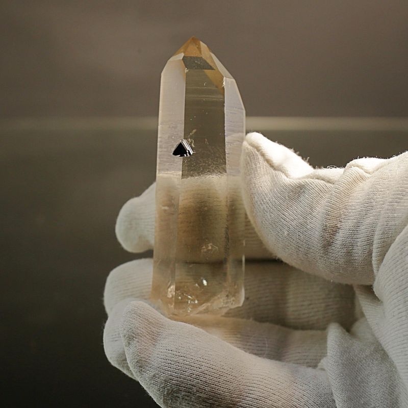 Anatase on Quartz from Hardangervidda, Norway